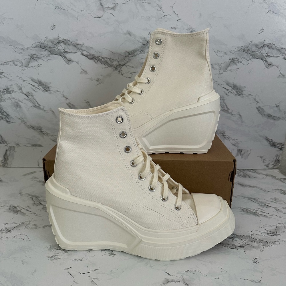 Converse Chuck 70 De Luxe Wedge Shoes Sneakers All Star A06479C Women's Sizes